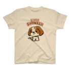 ぽんずのLovelyシーズー犬グッズのゆるかわシーズーＴシャツ#1 スタンダードTシャツ