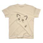 Ladybugcolorのにゃあん（猫目） Regular Fit T-Shirt