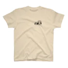 空豆惑星のフクロウ005 文字なし ワンポイント Regular Fit T-Shirt