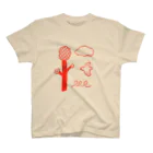 irikiのiriki red bird Regular Fit T-Shirt