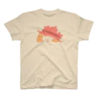 shirokumasaanのしろくまだらけ　赤２ Regular Fit T-Shirt