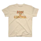 BE UPWARDのZONE OF CONTROL スタンダードTシャツ