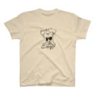 Ayumi HIdakaのゆるっとグリフォン（モノクロ） Regular Fit T-Shirt