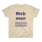 アメリカンベース の大金持ち Richman　裕福　幸福　しあわせ Regular Fit T-Shirt