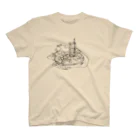 eerie-eery商會のwet meal(eerie-eery) Regular Fit T-Shirt