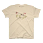 きたがわじゅりの庭の花 Regular Fit T-Shirt