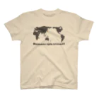 BANANAのWorldMapＴシャツ スタンダードTシャツ