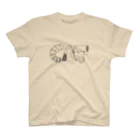 miico-の猫CATロゴ スタンダードTシャツ