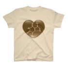 AURA_HYSTERICAのChocolate スタンダードTシャツ