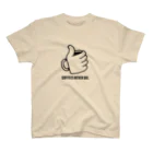 あおいろらじおの"コーヒーは死なせない"C Regular Fit T-Shirt