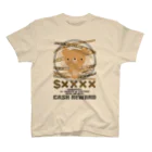 AURA_HYSTERICAのThe stuffed toy of the bear Regular Fit T-Shirt