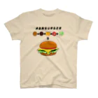 D24 ONLINE STOREの= HAMBURGER!!! Regular Fit T-Shirt