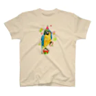 yummy.toy boxのルリコンゴウインコ Regular Fit T-Shirt