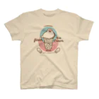 もしもしこちら文鳥のFINCH ICECREAM スタンダードTシャツ