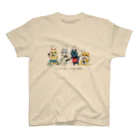 日本橋UPsの４にゃんず スタンダードTシャツ