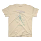 林山キネマのジャンボセキセイプロポーション/ミルクグラデ Regular Fit T-Shirt