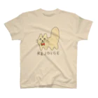 ほいほいダッシュわらさきくんのまぬけなねこ　喜 Regular Fit T-Shirt