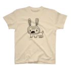 おかおか子のうさちゃんパグ スタンダードTシャツ