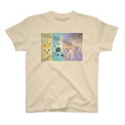 suzuejyaのシャーしてる猫猫猫 Regular Fit T-Shirt