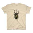 insectech.comのコーカサスオオカブトムシ スタンダードTシャツ