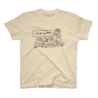 イドミィショップのどうぶつたちと先生 スタンダードTシャツ