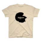 ☆ららくらら☆のHalfmoon Betta①Black スタンダードTシャツ