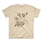 花日和 畳の最中の金魚 Regular Fit T-Shirt