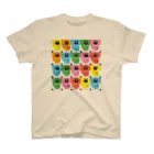 4kakeクリエイティブワーク SUZURI SHOPのくまとビール「BEEAR」アートスタイル Regular Fit T-Shirt