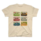 yoonのレトロカセットテープ Regular Fit T-Shirt