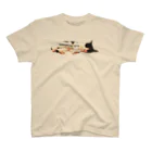 ハラユカ。のおやすみんぐ にゃう 上 (oyasuming nyaw UP) Regular Fit T-Shirt