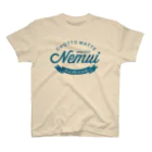 OFUZAKEのCMMN_BLUE Regular Fit T-Shirt