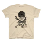 Sabbatic RomanceのSkull(Black) スタンダードTシャツ