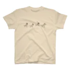 ぎんぺーのしっぽのサバンナ鳥獣戯画 Regular Fit T-Shirt