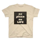 kjm_000131のno pizza no life Regular Fit T-Shirt