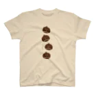 伝統芸能情報誌 KENSYOの狂言「栗焼」 Tシャツ スタンダードTシャツ