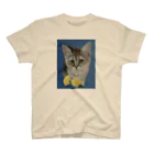 crystal-koaraの仔猫と幸せの黄色いバラ スタンダードTシャツ