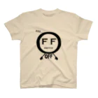 yuccoloのスイッチOFF(淡色用） スタンダードTシャツ