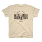 TEXAS CUSTOM GUNSMITHINGのTEXAS CUSTOM GUNSMITHING BULL SKULL_No.3 Regular Fit T-Shirt