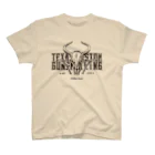 TEXAS CUSTOM GUNSMITHINGのTEXAS CUSTOM GUNSMITHING BULL SKULL_No.3 スタンダードTシャツ