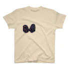 ニュー水青のユウのひっかき蝶々 スタンダードTシャツ