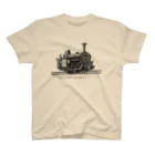 古書　天牛書店の汽車＜アンティーク・プリント＞ スタンダードTシャツ