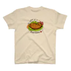 シェリーズワールドのPython Pie Thon パイソン　可愛い蛇 スタンダードTシャツ