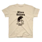 YAMADAPRODUCTSのFiveBears サーカスの熊 スタンダードTシャツ