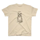 mikepunchのトラの子猫が見つめてくる Regular Fit T-Shirt