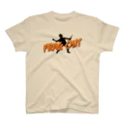 Plastic-Earthの"Frag Out" グレネード投擲 Regular Fit T-Shirt