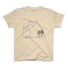 猫ひげ食堂のいつもの３猫 Regular Fit T-Shirt
