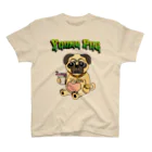 VS worldのYOUNG PUG スタンダードTシャツ