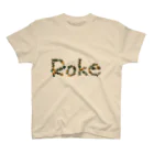 RISE のRISE　蝶柄RokeロゴTシャツ スタンダードTシャツ