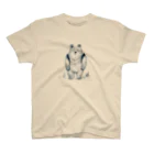 木村いこのりゅっくま-ネイビー スタンダードTシャツ