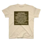 Plastic-EarthのErangel（エランゲル）地名Tシャツ Ver,2 Regular Fit T-Shirt